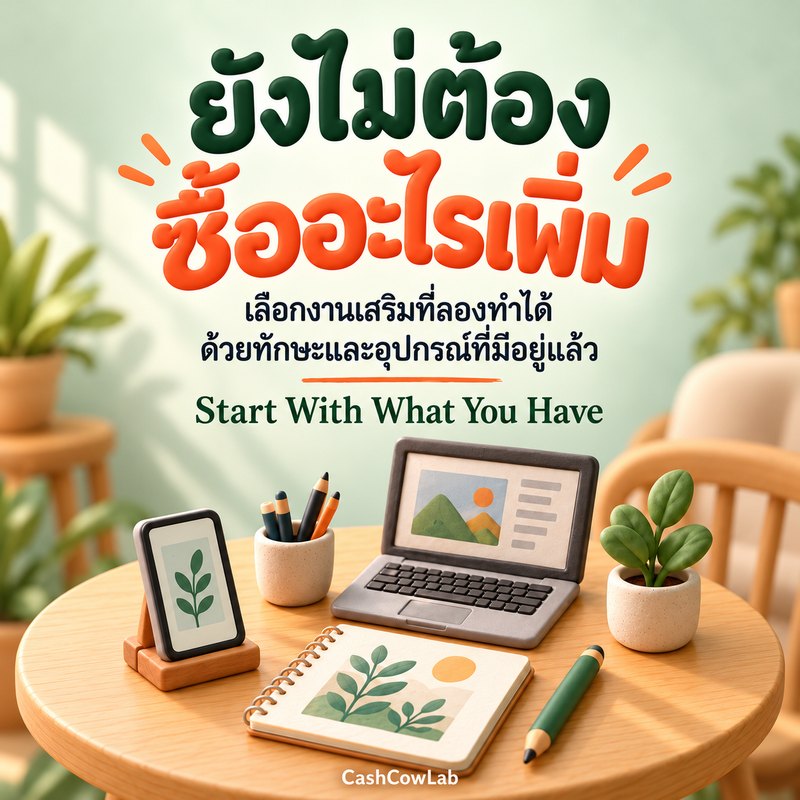ปก ยังไม่ต้องซื้ออะไรเพิ่ม